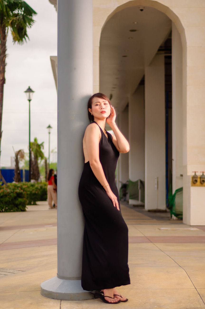 Classic Black Dress - Image 2